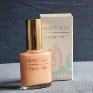 Vintage Mary Kay Color Shield Nail Polish in Salmon.